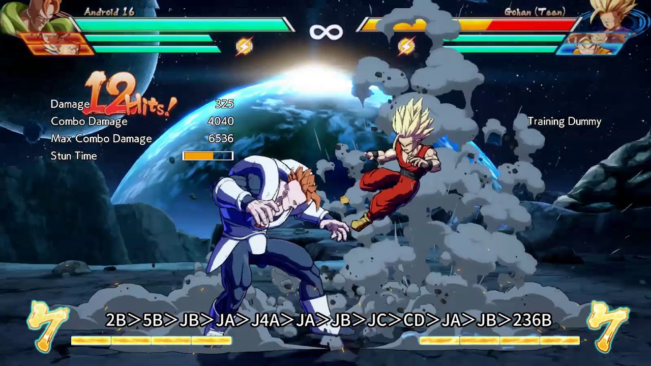 【DBFZ】人造人間16号001【ドラゴンボールファイターズ】