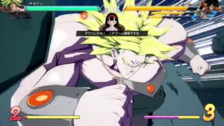 ドラゴンボール ファイターズ　世界１位ブロリー　ヤムチャを空中でぶん投げる　破壊力はトップクラス