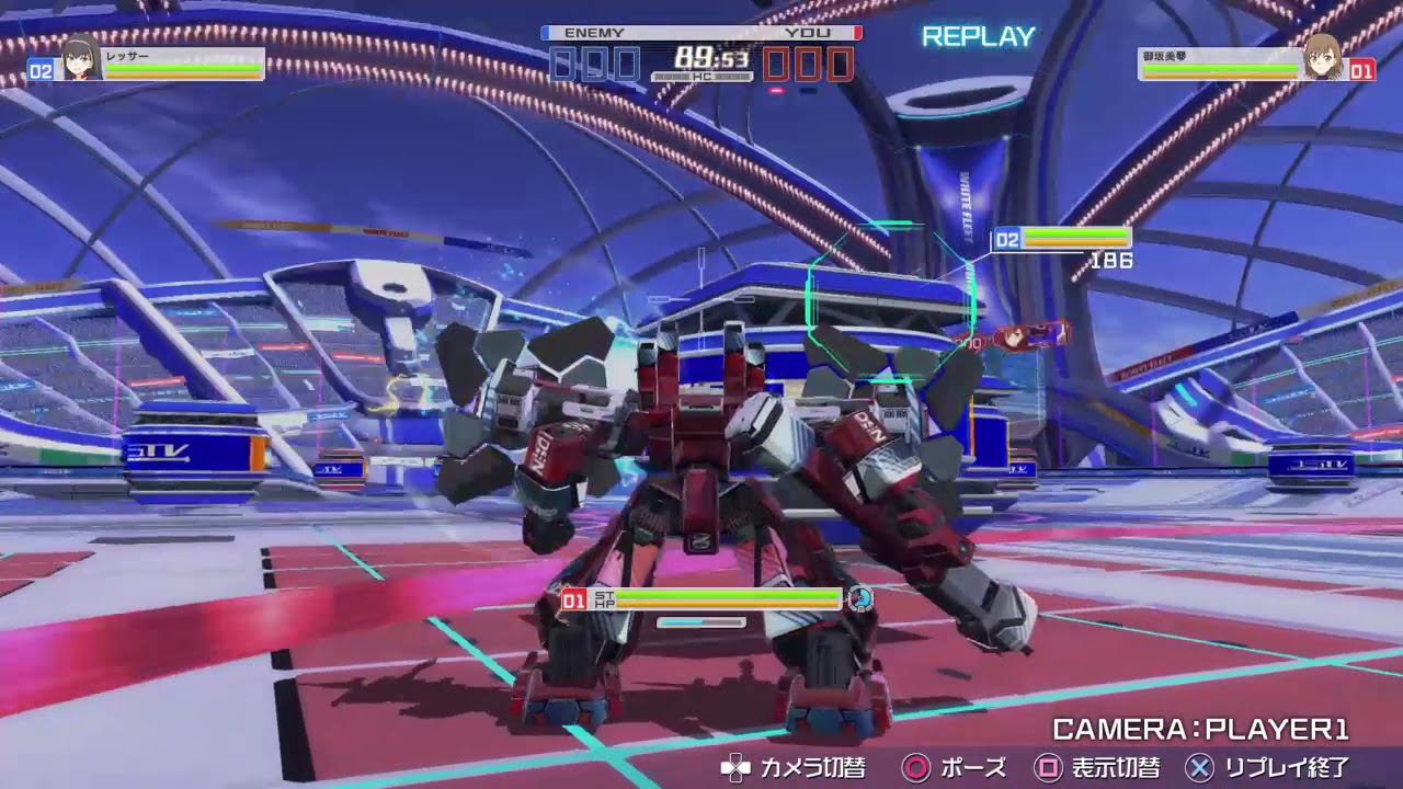 とある魔術の電脳戦機_20180425203655ベテライvsスマサイ