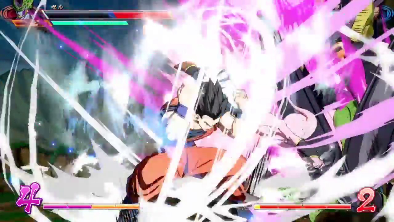 ドラゴンボール ファイターズ　これぞプロの技　１１４HIT９割コンボ　すごすぎる…