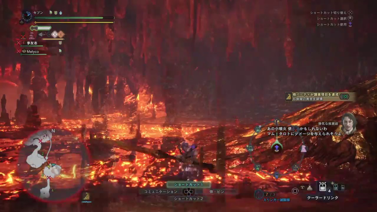 PS4　モンスターハンターワールド　適当に