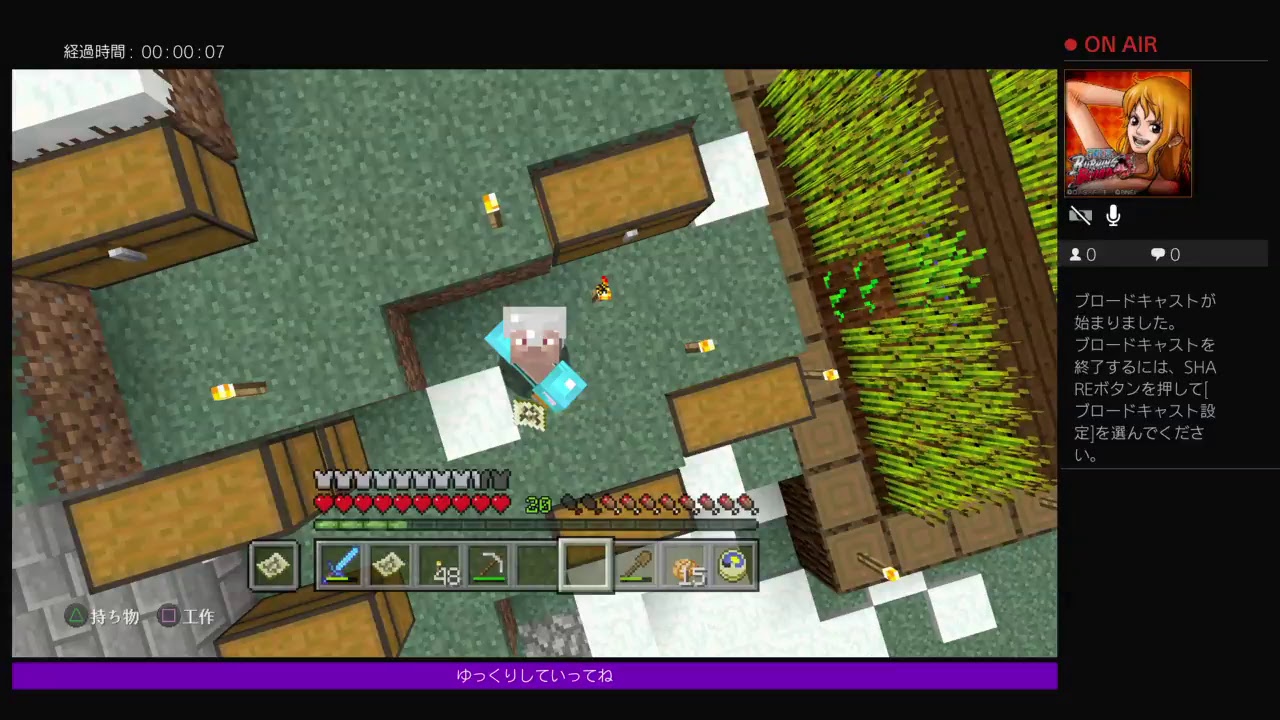 ［マインクラフト］MinecraftーPS4ーPart11