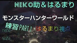NEKO助&はるまりの”練習”『モンスターハンターワールド』　PART　１