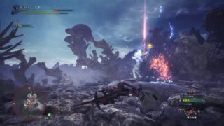 モンスターハンター：ワールド　歴戦キリン　ライトボウガン