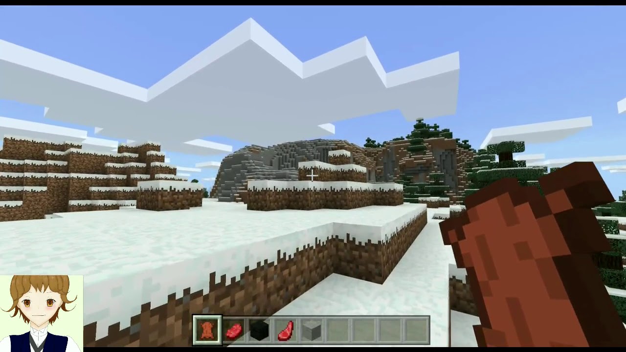 【バーチャルyoutuberヒルダ】初ゲーム実況！『マインクラフト』