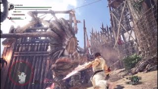 モンスターハンター(ヨロポンキチ)：ワールドpart番外編 チャレンジクエスト ボロボロス狩猟！