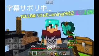 [マインクラフト]　スカイウォーズしてたら堂々と飛んでるハッカーいたw