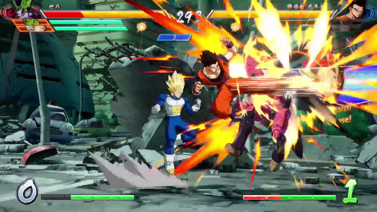 ドラゴンボールファイターズ BP世界一のセルが縦横無尽に飛び回る