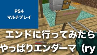 マインクラフト PS4 コミュニティ・マルチプレイ Part33 エンドに行ってみたのですが、やっぱりエンダーマンに（ry マイクラ歴何年？ 成長がない