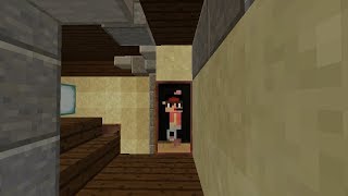 怖‼‼額縁から顔だけが（マインクラフト）