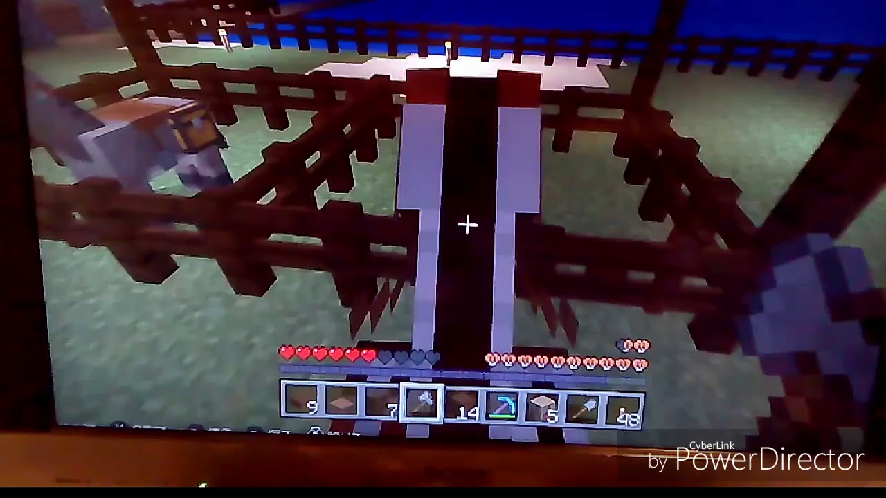 ゲーム実況マインクラフトサバイバル生活Part12【馬🐴小屋作り】