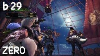 ♭29【モンスターハンター：ワールド】テオ・テスカトル（歴戦）狩猟『ZERO』弓、片手剣