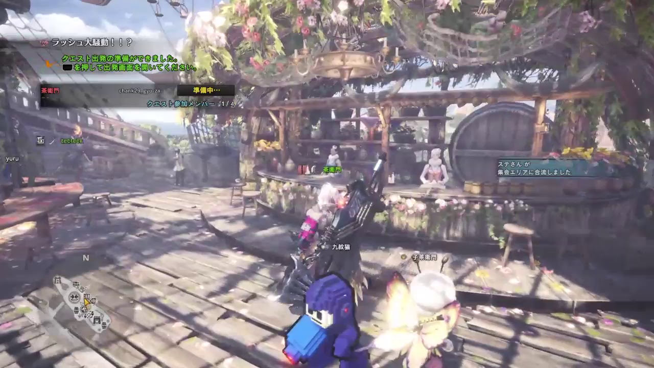 ［モンスターハンター：ワールド］参加は概要欄要チェック　花だ！宴だ！アステラ祭！ #女性実況 chank29