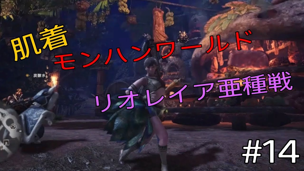 #14 肌着ハンマーでリオレイア亜種【モンスターハンターワールド】