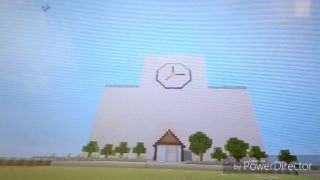【マインクラフト】フレと一緒に造った学校紹介