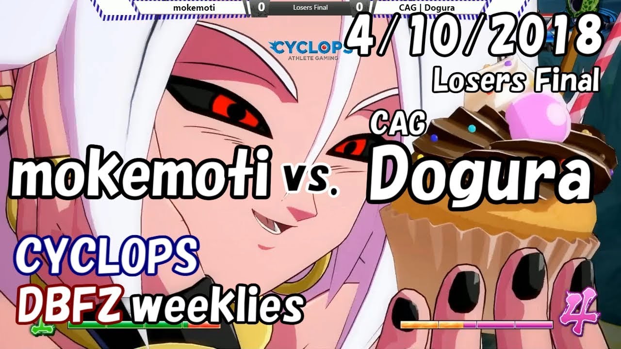 【DBFZ】ドラゴンボールファイターズ対戦会 in CYCLOPS LF もけもち vs. CAG|どぐら 2018/4/10