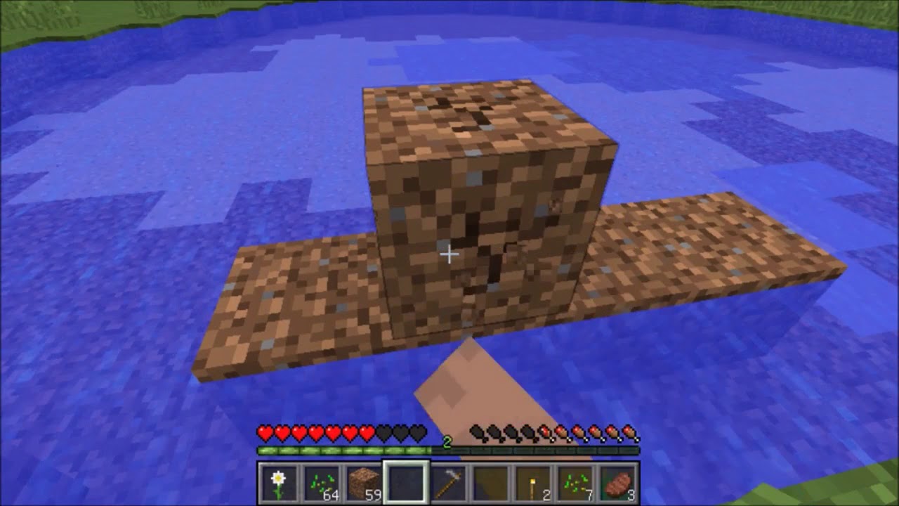 【マインクラフト】#5録画ミスにも関わらずのんびり畑作り