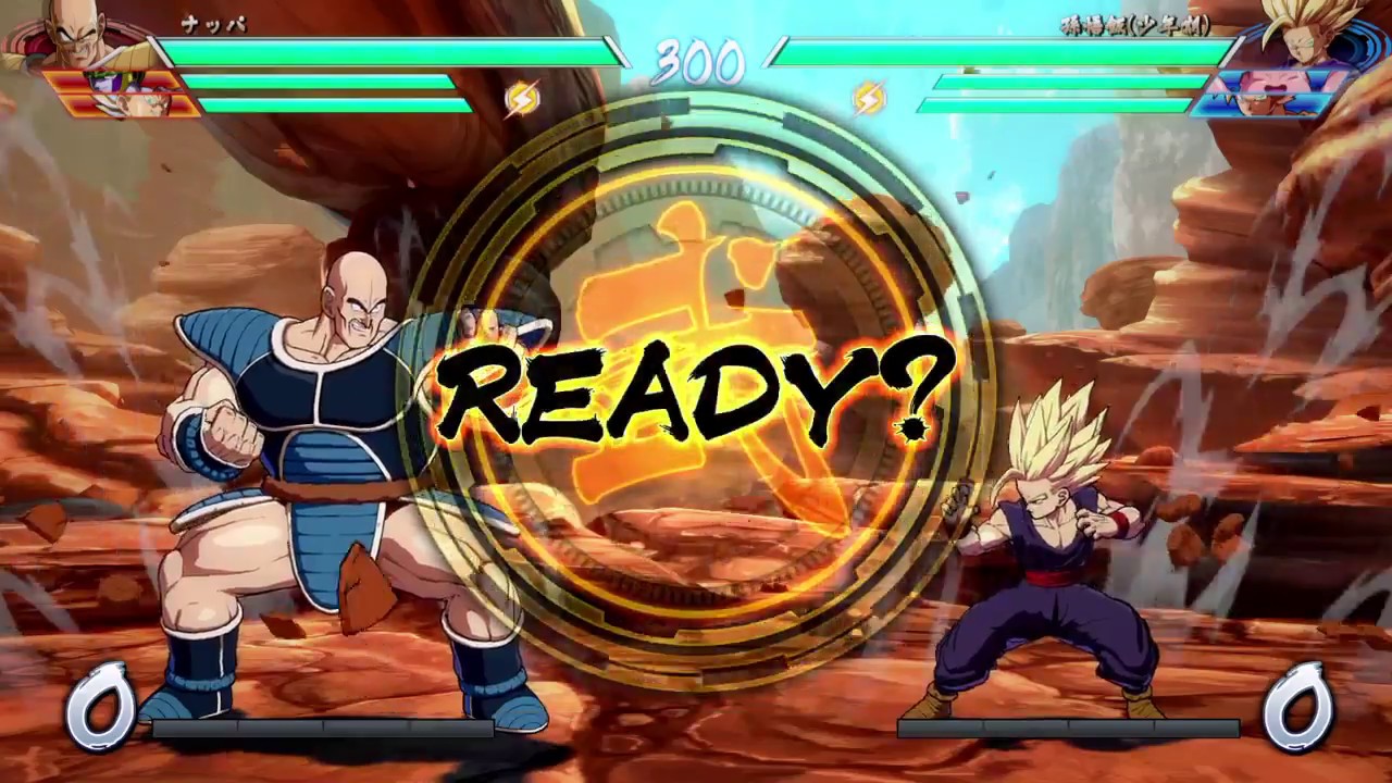 ドラゴンボール ファイターズ　ナッパVS少年悟飯　これは名勝負