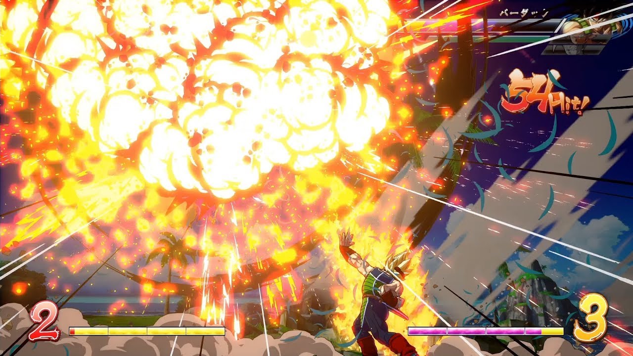 【ドラゴンボール ファイターズ】 トッププレイヤーリプレイ バーダック 固定 180401 01