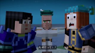 海底神殿へ出発 マインクラフトストーリーズ