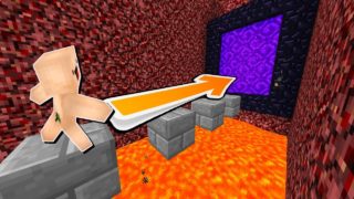 【マインクラフト実況】マグマホラーアスレが怖いんですけど。。【配布マップ】