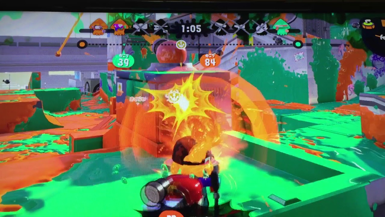 スプラトゥーン2「ピーター画面26→なんてったって殲滅力☆」