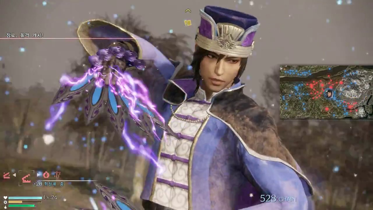 真・三國無双8  표무장 중 가장 노답인 순욱의 전투방법