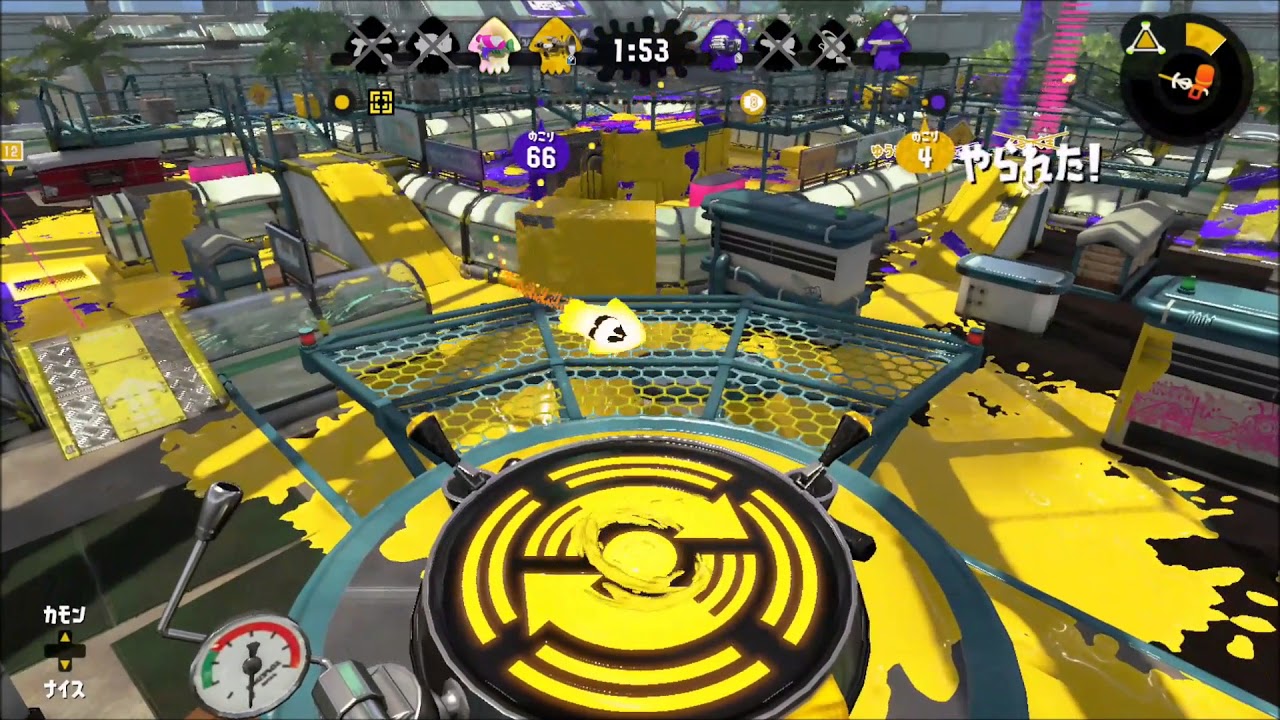 【スプラトゥーン２】ガチホコバトル　初実況。世界初、宇宙人の声が聴ける。