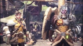 No.19 MHW MONSTER HUNTER WORLD モンスターハンターワールド ストーリー 任務クエスト 驚愕！プケプケ！調査！ HUNTER HERO GAMES