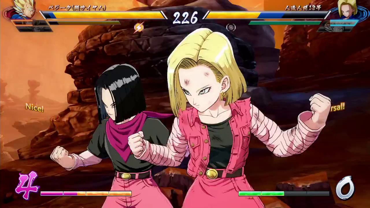 【ドラゴンボール ファイターズ】 トッププレイヤーリプレイ 人造人間18号 固定 1803030