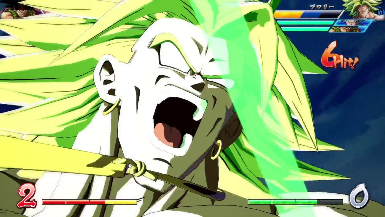 ドラゴンボールファイターズ トッププレイヤーのブロリーが投げ技からメテオ超必殺技が炸裂