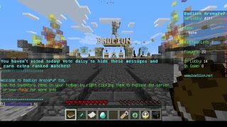 マインクラフト参加型いろいろなサ－バ－であそぶ