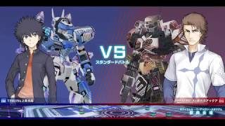 【プレマ】バトラー（あんちゃん）vs テムジン　とある魔術の電脳戦機