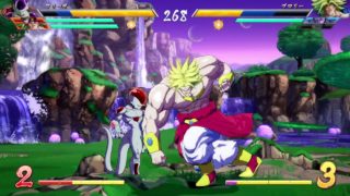 ドラゴンボールファイターズ トッププレイヤーのブロリーが相手を投げまくる