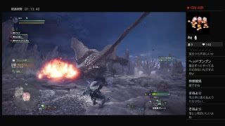 空白のモンスターハンターワールド　ライブ配信