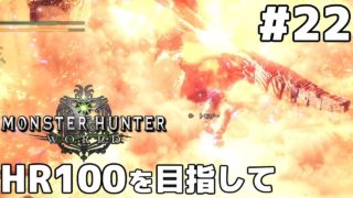 #24 【実況】モンスターハンター：ワールド HR100を目指して 【MHW】
