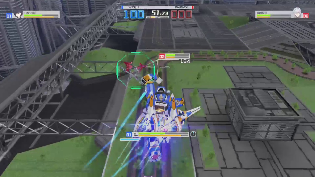 ［PS4 ］バーチャロン対戦する［とある魔術の電脳戦機］