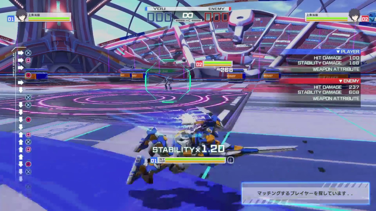 ［PS4 ］バーチャロン対戦する［とある魔術の電脳戦機］