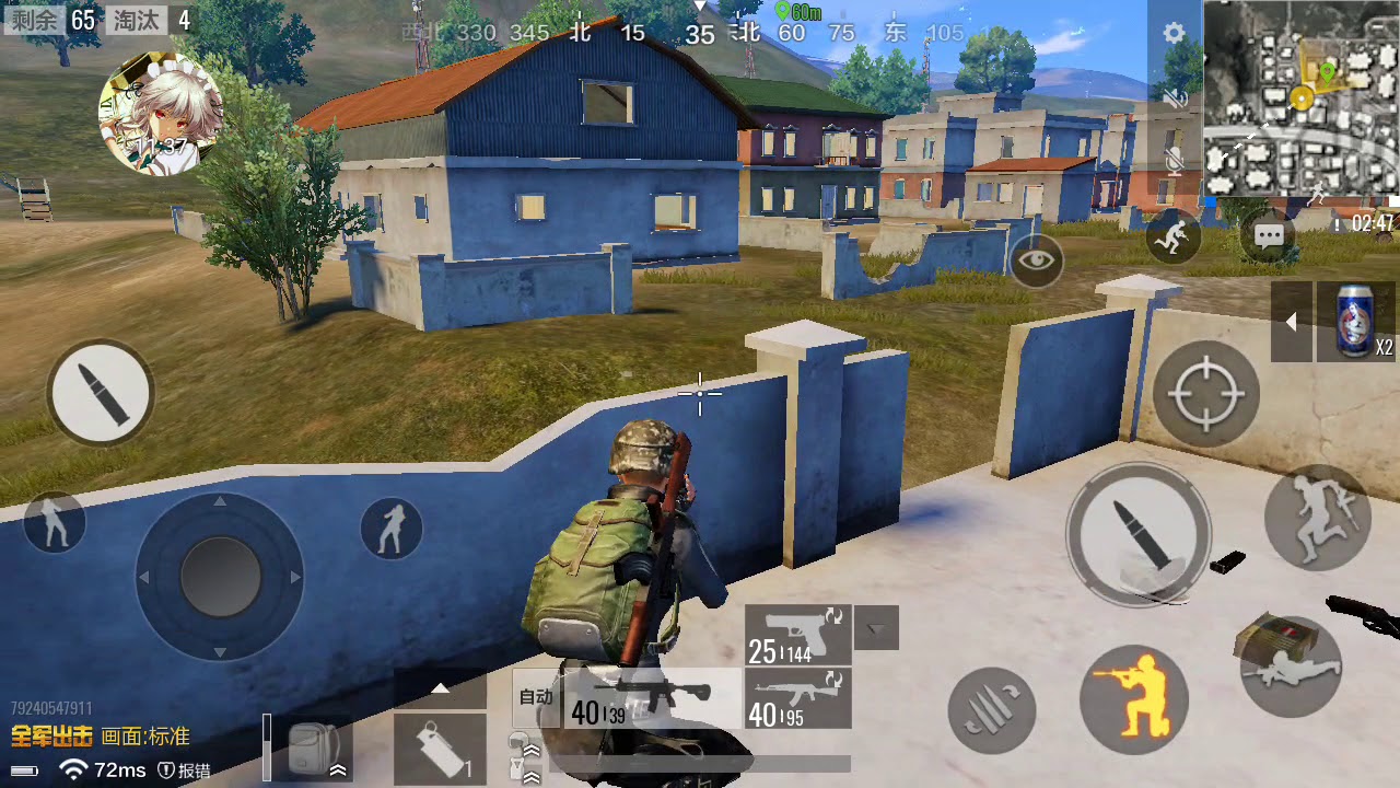 【スマホ版PUBG実況】ドン勝への道は遠い