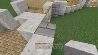 ［マインクラフト］そらりんご国をつくる！ #9「高台の、なにか。」