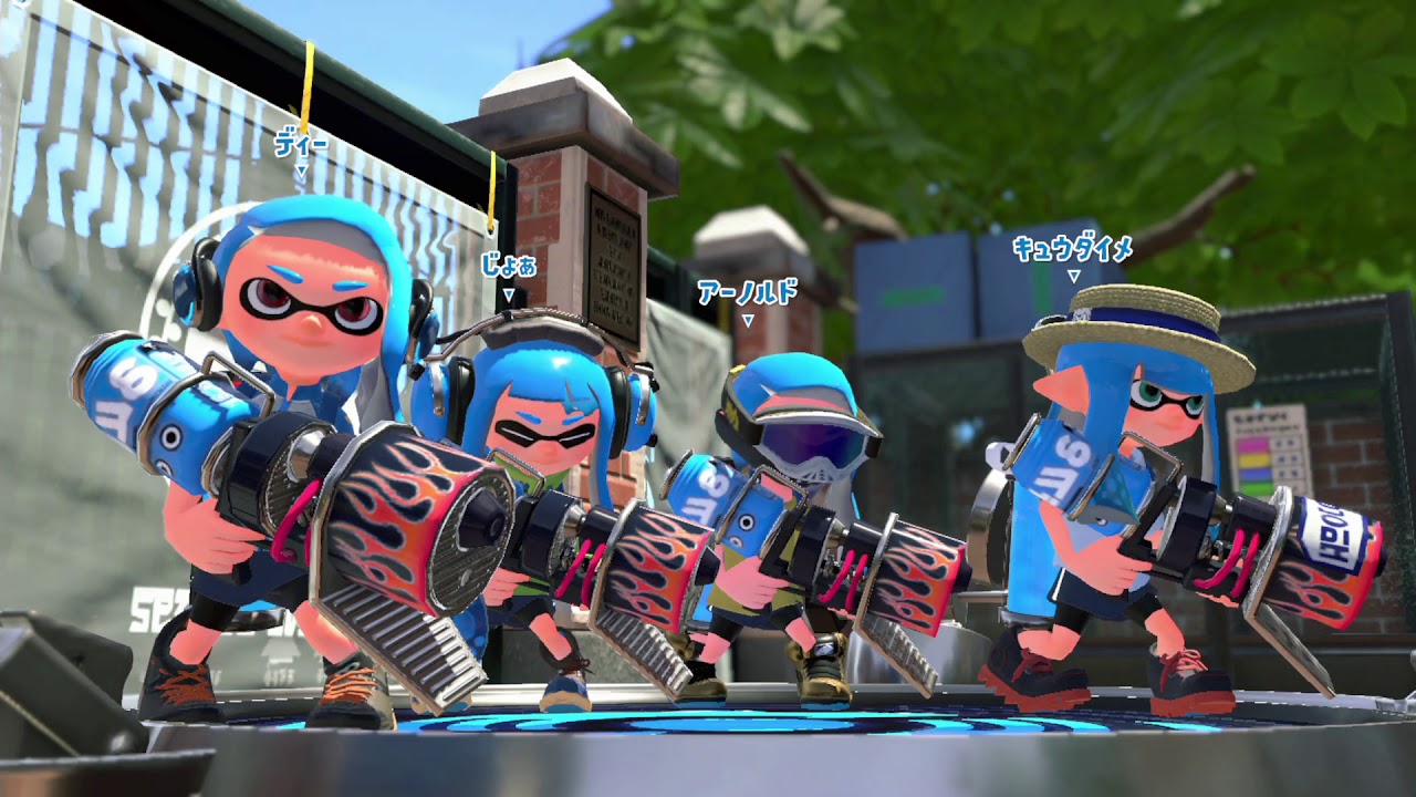 【スプラトゥーン２】スプラに必死な大人たち⁉　最強武器？？初心者がホットブラスターを使っても最強なのか試してみたｗ1/3