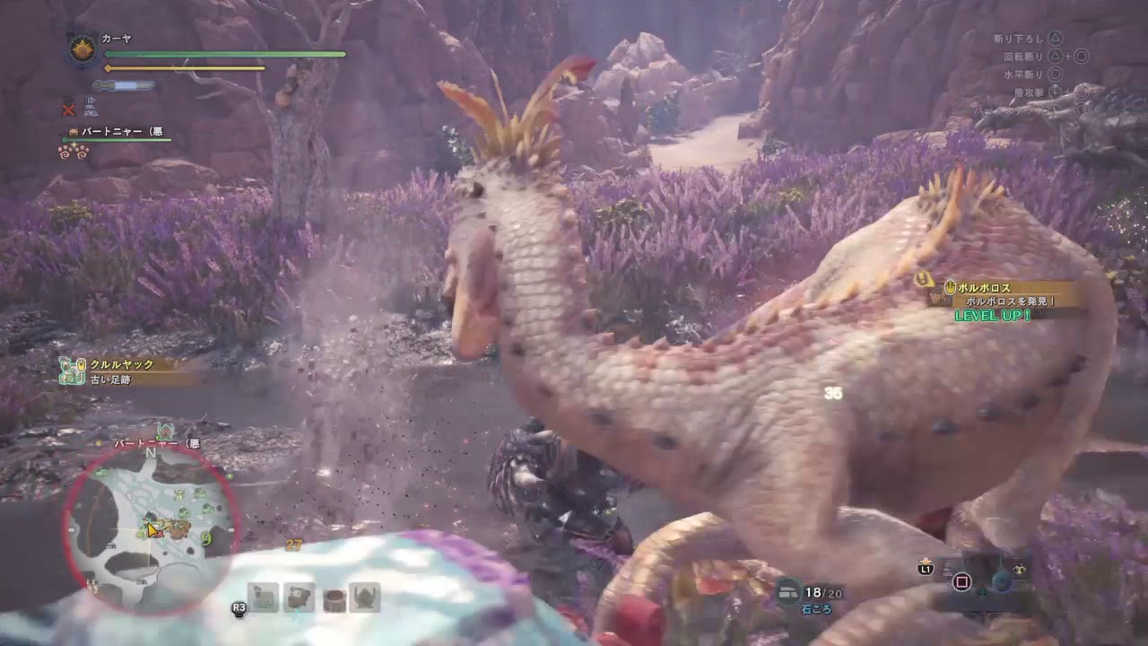 モンスターハンター：ワールド　モンスを妨害する