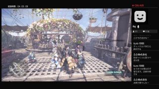 #20 モンスターハンターワールド（MHW）開花の宴イベント回し・雑談多めゲーム実況。