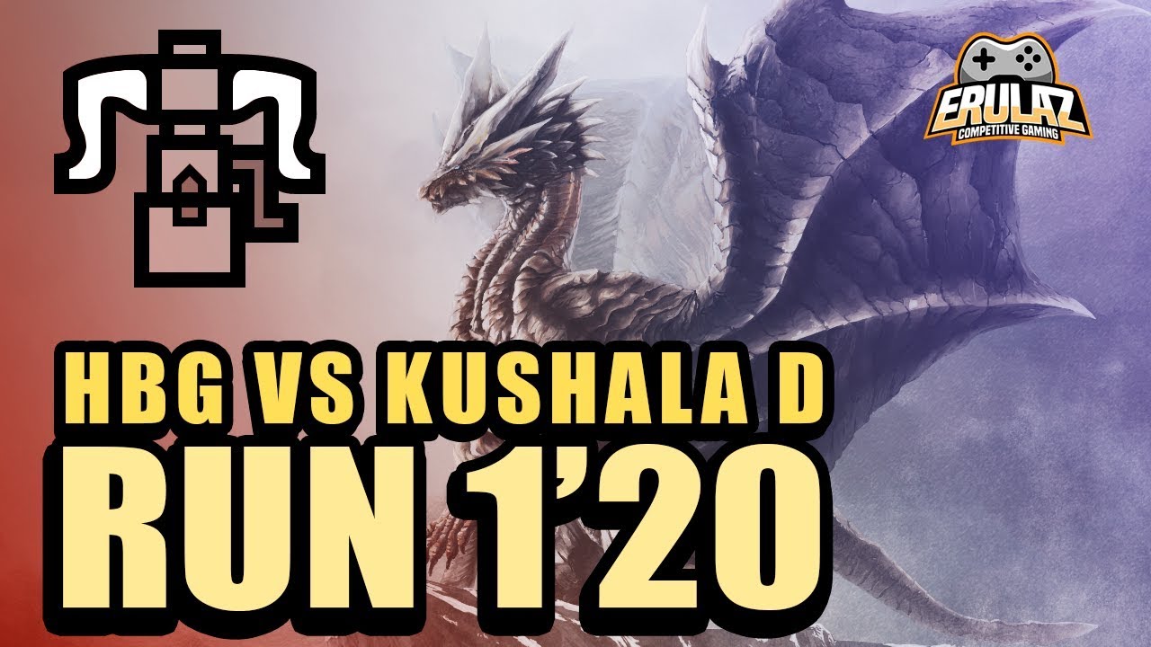 MHW - Kushala Daora 1'20 HBG - モンスターハンター：ワールド