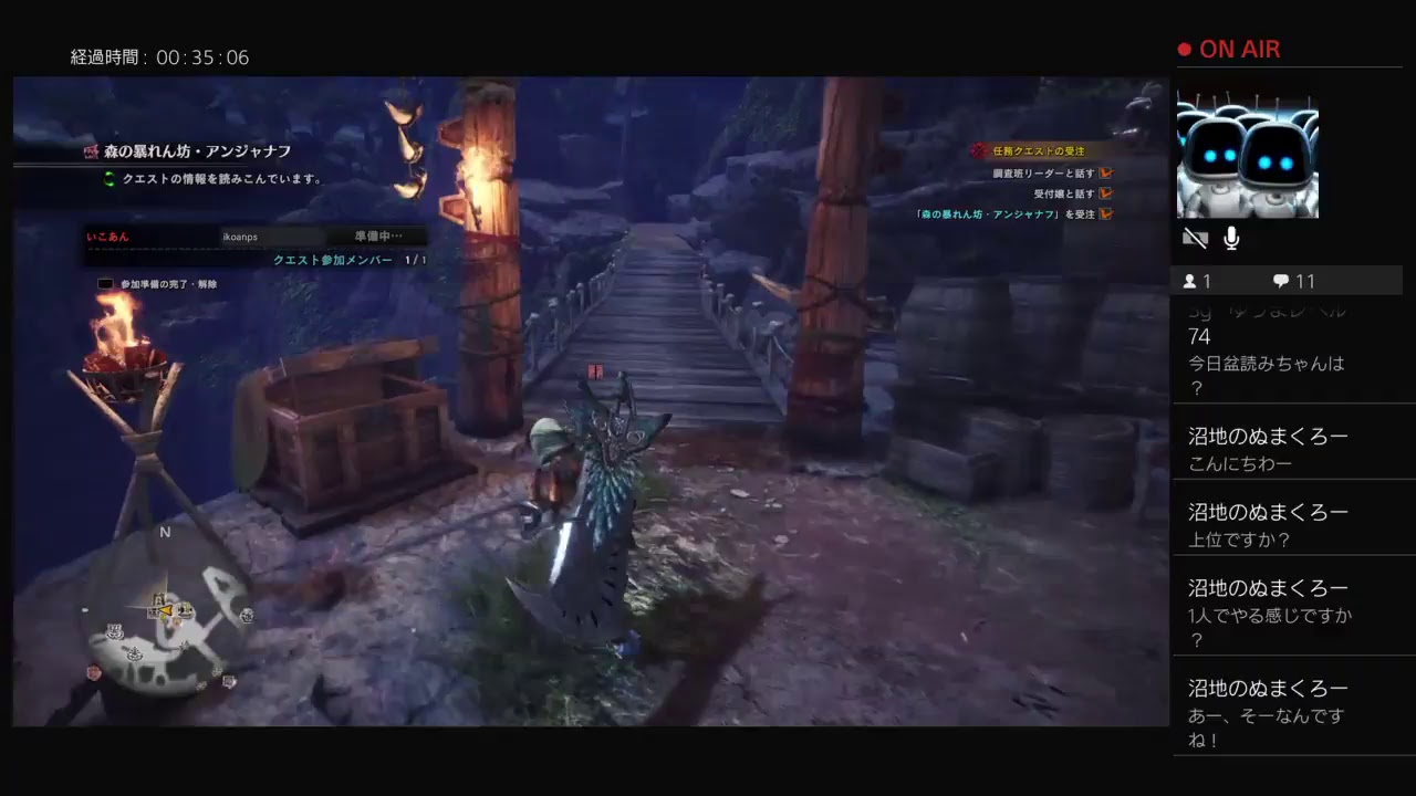 ＃0【MHW】初心者ライブテスト中です。【モンスターハンター：ワールド】