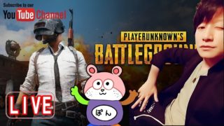【PUBG】男性実況声質ミッドレンジ？ちょっとだけライブ