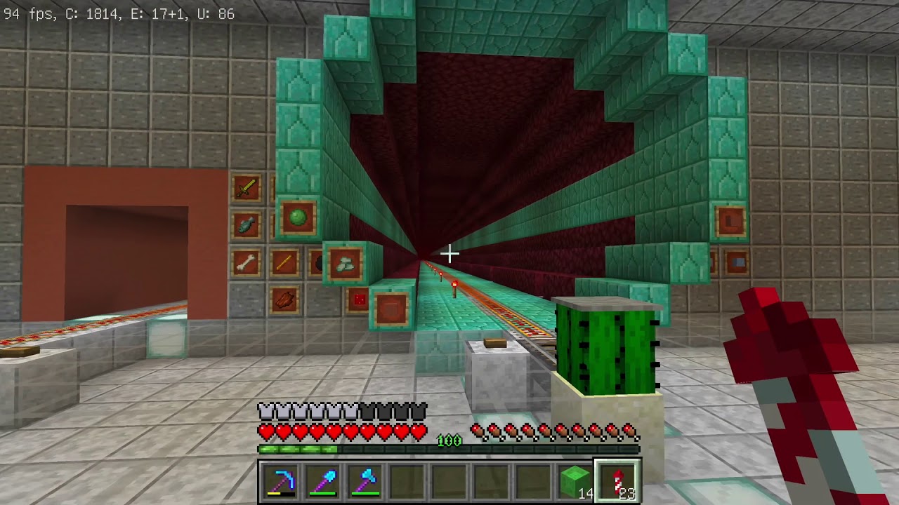 【マインクラフト】ネザートンネル