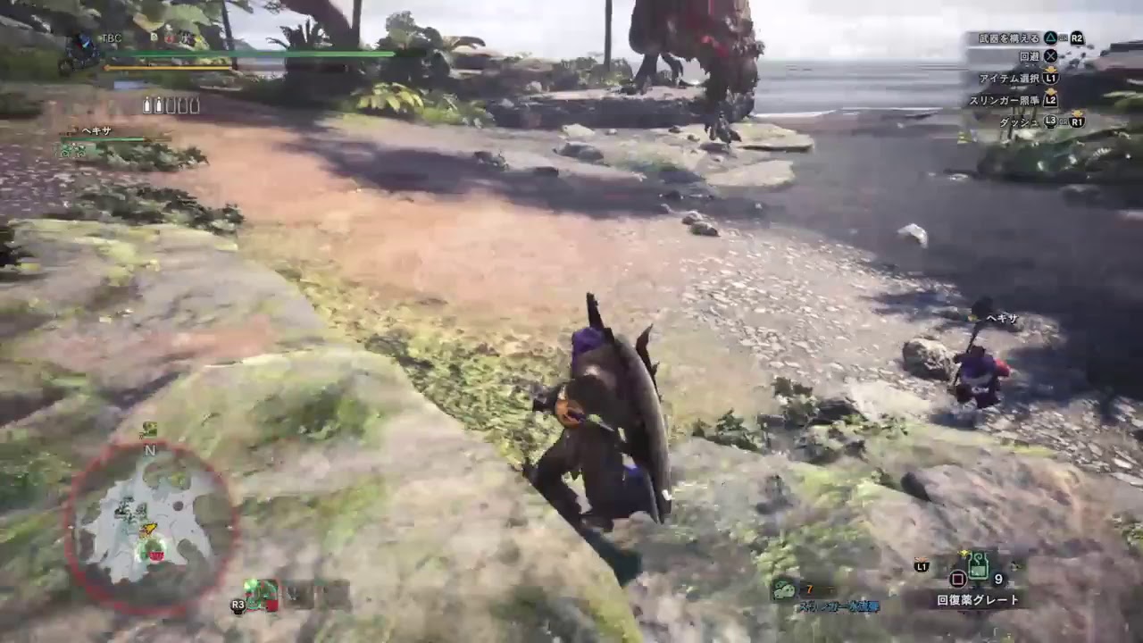 『MHW』モンスターハンターワールド・手伝ったり手伝ってもらったり。