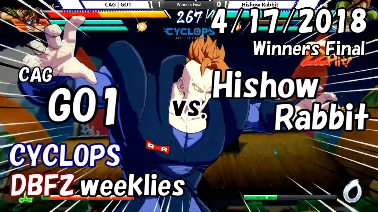 【DBFZ】ドラゴンボールファイターズ対戦会 in CYCLOPS WF CAG|GO1 vs. 飛翔兎 2018/4/17