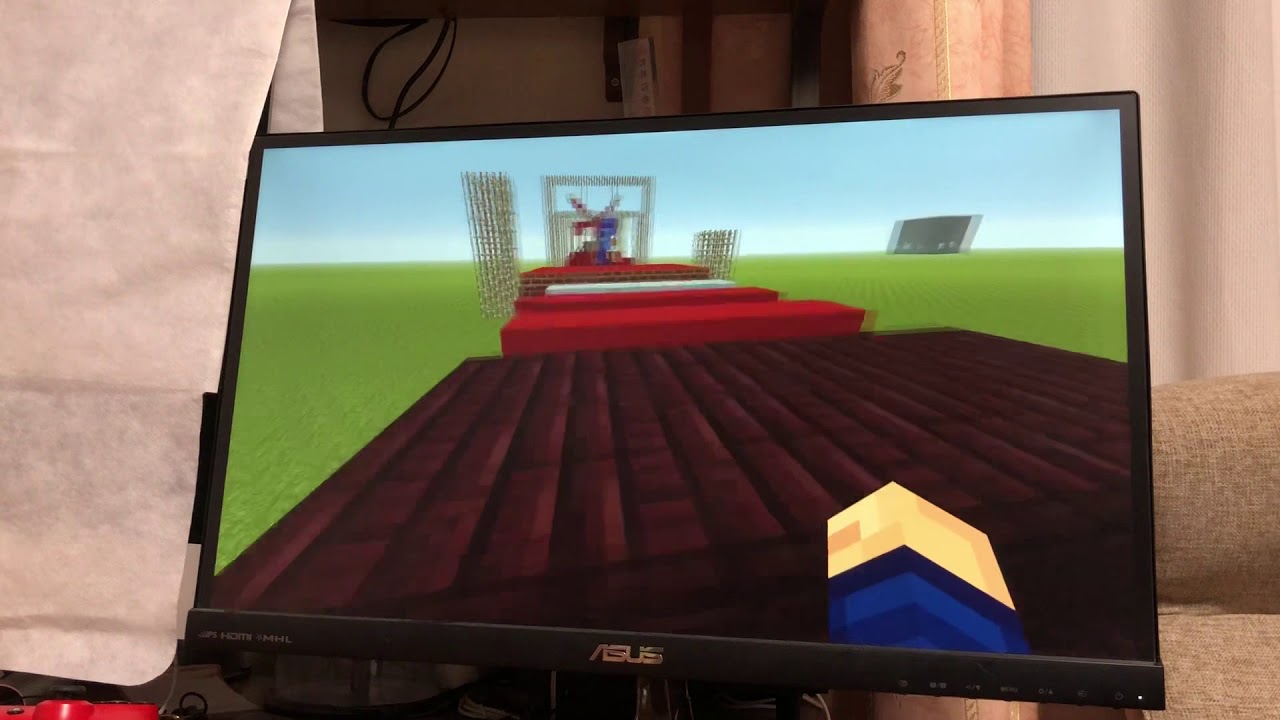 SASUKEダブルペンダラムまで(マインクラフト)